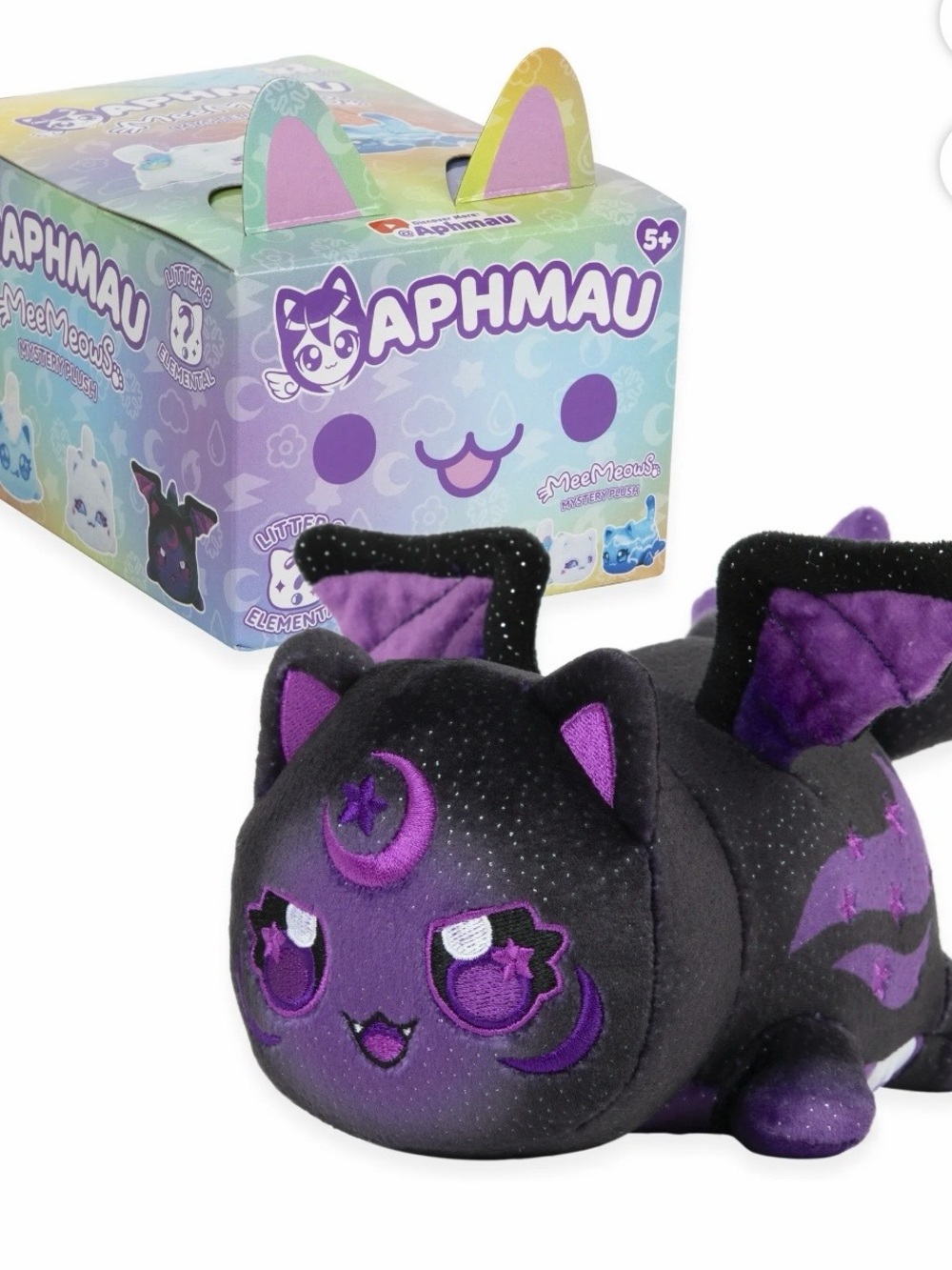 Aphmau MeeMeows Elemental Litter 8 Dark Cat (RARE)